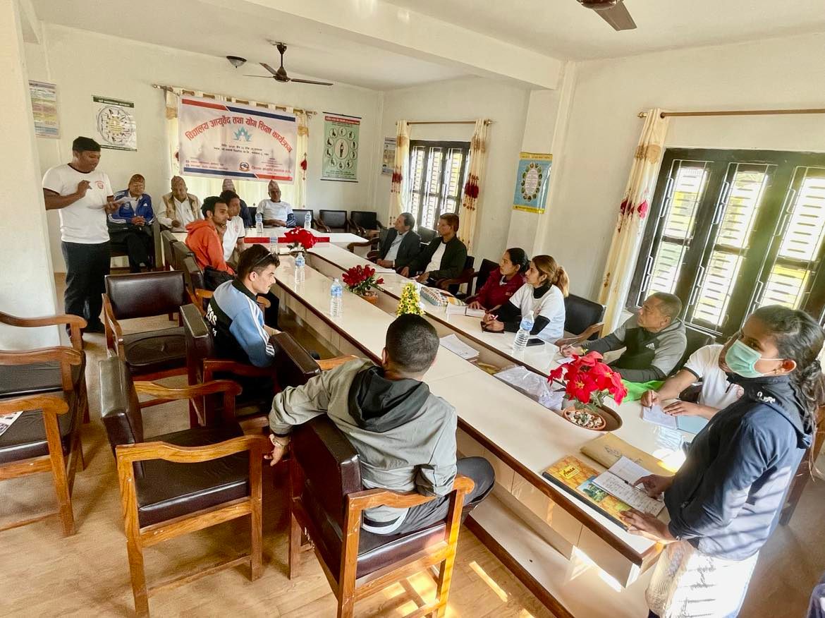 School ayurveda and yoga